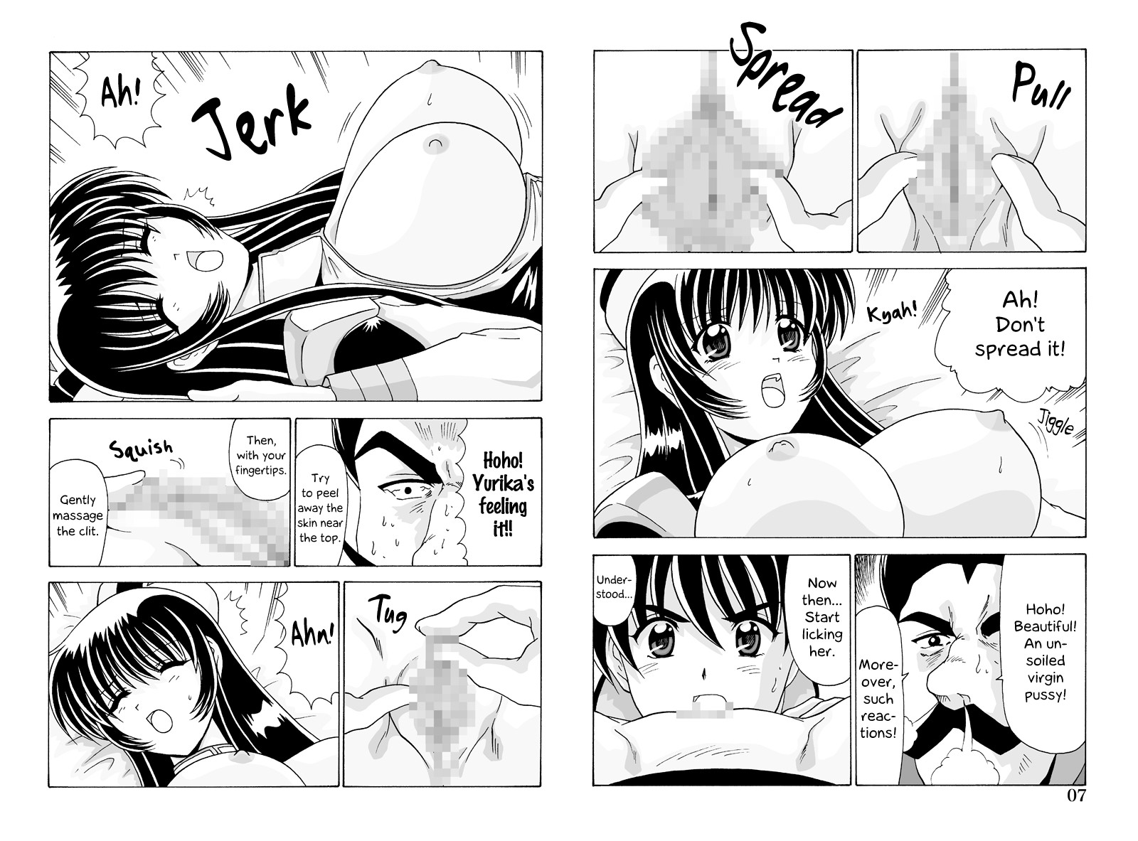 Hentai Manga Comic-Yurika Lovey Dovey-Read-7